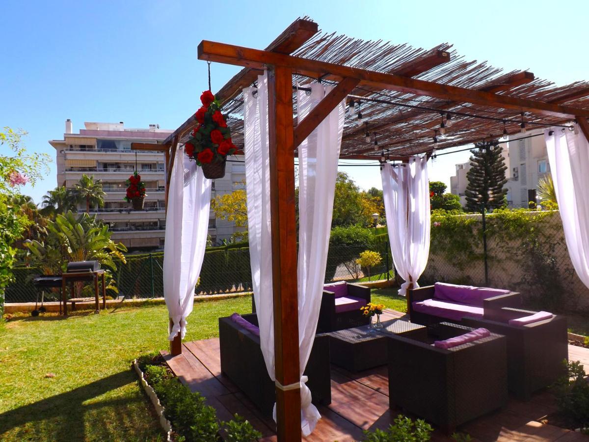 Casa Familiar Para 10 Con Jardin, Bbq, Terraza, Piscina Y Playa Cerca Benalmádena Exterior foto
