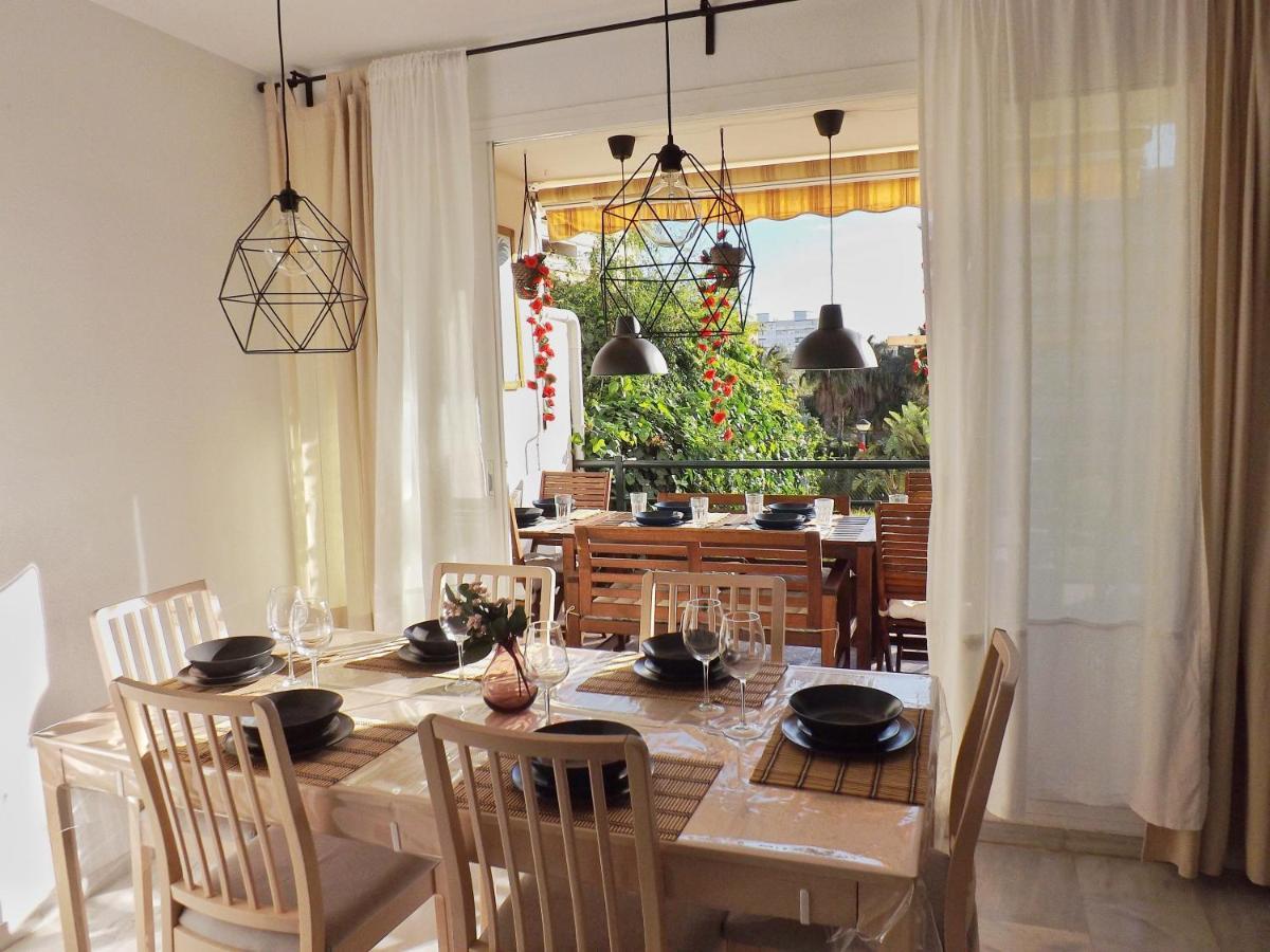 Casa Familiar Para 10 Con Jardin, Bbq, Terraza, Piscina Y Playa Cerca Benalmádena Exterior foto